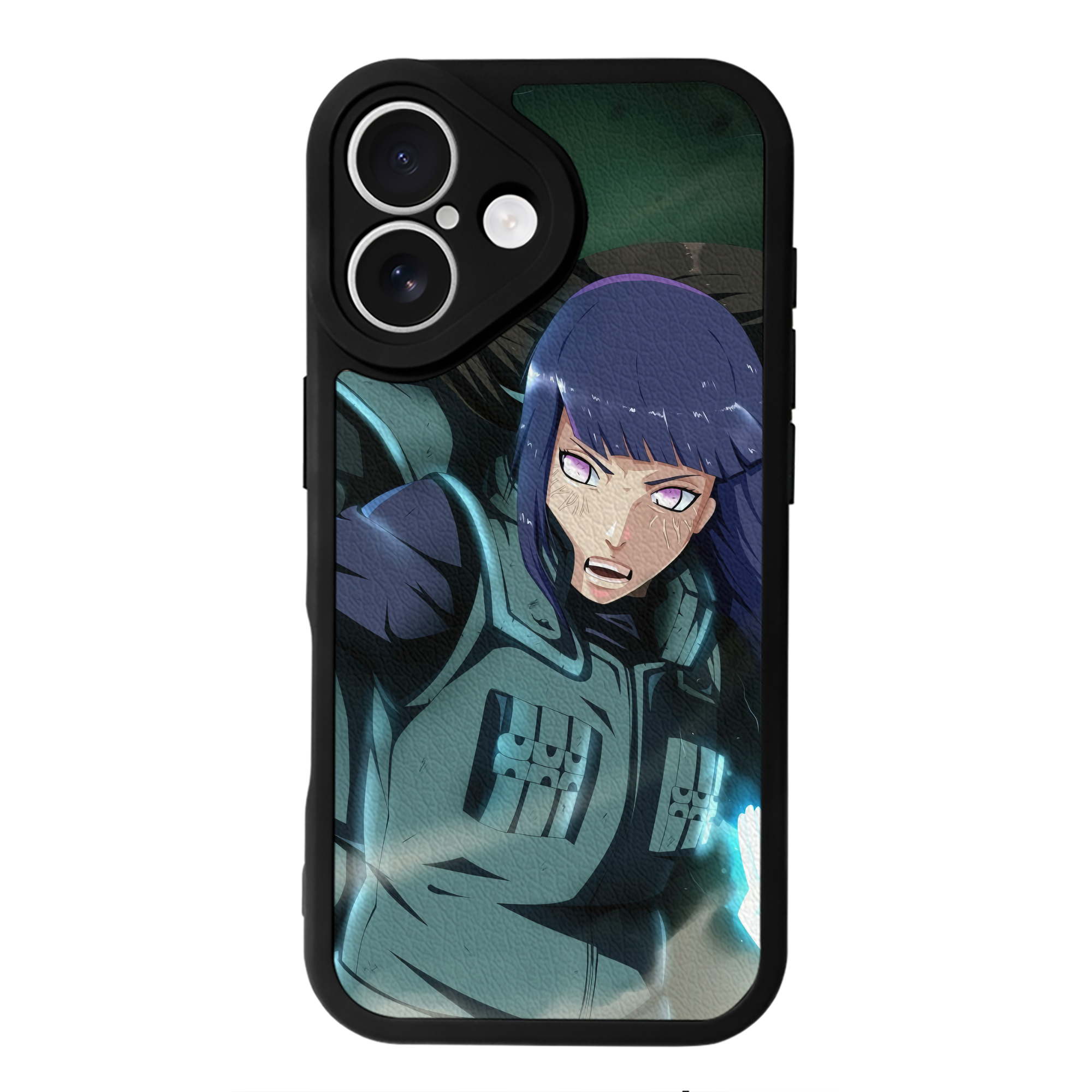 （画像用） NARUTO -ナルト- NARUTO -ナルト- 疾風伝 【iPhone 16シリーズ対応】シリコンスマホケース（レザー調） 材質：シリコン